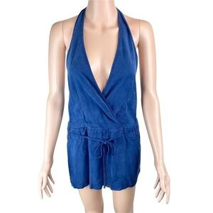 Young Fabulous & Broke Tencel Halter Jumper